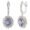 4,13 Carat Diamond Colored Earrings - Image 2