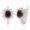 2,45 Carat Diamond Ruby Earrings - Image 2