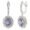 4,13 Carat Diamond Colored Earrings