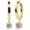 0,65 Carat Diamond Solitaire Earrings