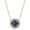 1,99 Carat Diamond Colored Necklace