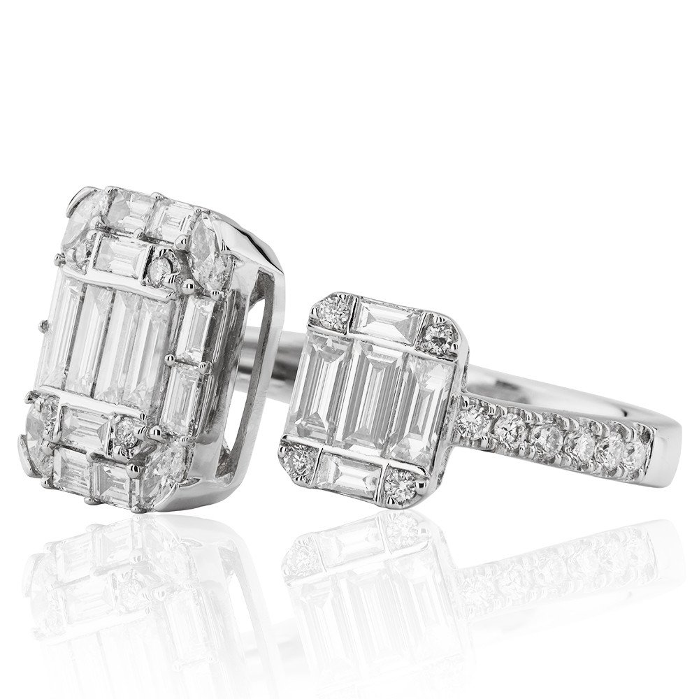 YPF0263-0001_3 1,28 Carat Diamond Design Ring - Image 3