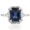 5,25 Carat Diamond Sapphire Ring - Image 2