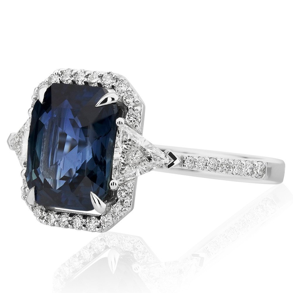 YPS0051-0001_3 5,25 Carat Diamond Sapphire Ring - Image 3