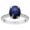 2,47 Carat Diamond Sapphire Ring