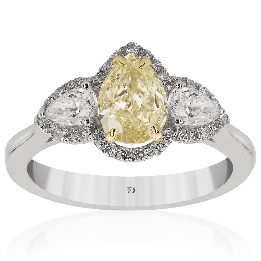 YPV0033-0002 1,63 Carat Diamond Fancy Ring - Image 1