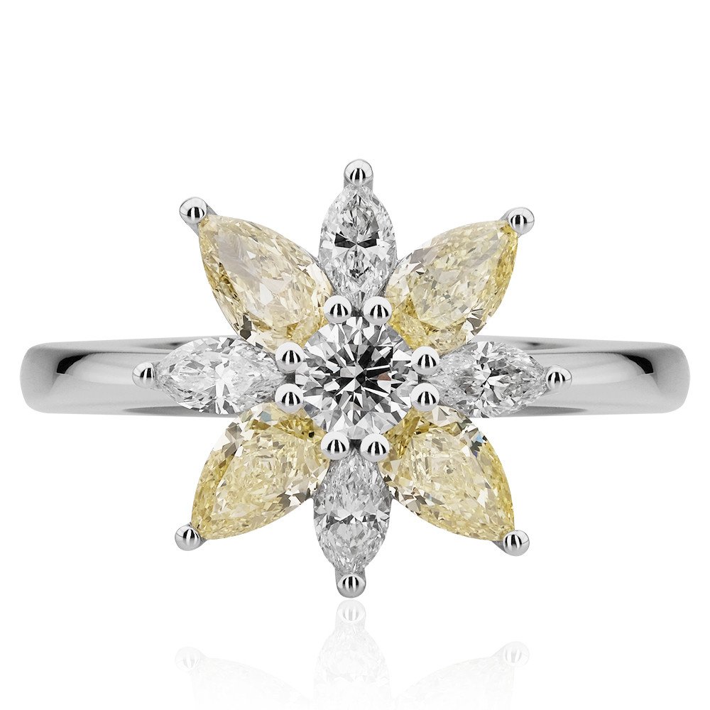 YPV0120-0001_2 1,49 Carat Diamond Fancy Ring - Image 2