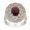 4,03 Carat Diamond Ruby Ring