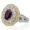4,03 Carat Diamond Ruby Ring - Image 3