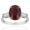 3,46 Carat Diamond Ruby Ring