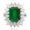 8,18 Carat Diamond Emerald Ring