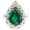 7,49 Carat Diamond Emerald Ring - Image 2