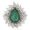 3,89 Carat Diamond Emerald Ring - Image 2