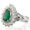 3,89 Carat Diamond Emerald Ring - Image 3