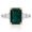 4,21 Carat Diamond Emerald Ring - Image 2