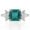 3,98 Carat Diamond Emerald Ring - Image 2